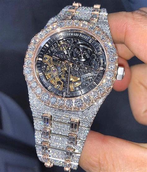 iced fake ap watch|iced out ap.